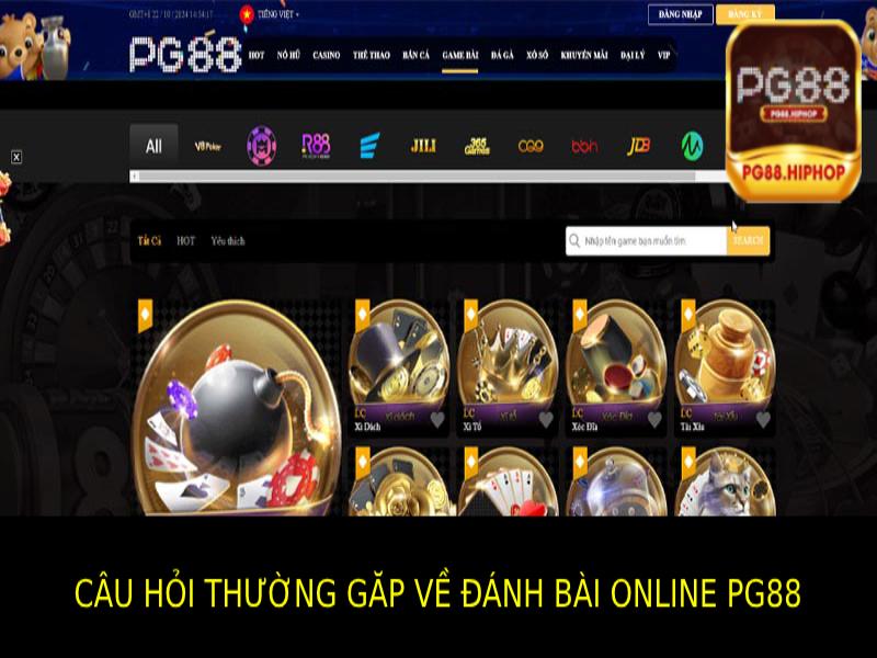 Đánh Bài Online PG88 - Trải Nghiệm Đỉnh Cao, Thắng Lớn FAQs Xung Quanh Đánh Bài Online Trên Trang Pg88
