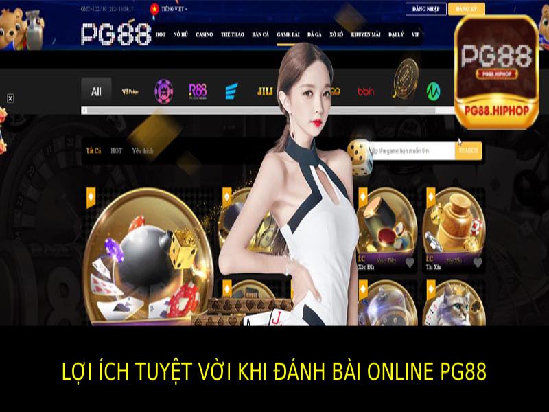 Đánh Bài Online PG88 - Trải Nghiệm Đỉnh Cao, Thắng Lớn Những Lợi Ích Tuyệt Vời Khi Tham Gia Đánh Bài Online Pg88
