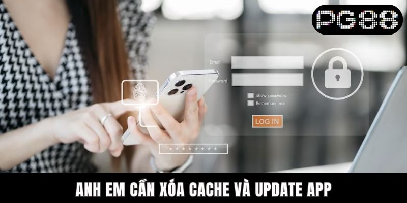 Lỗi Không Đăng Nhập PG88 Được - Hướng Dẫn Xử Lý Nhanh Gọn Anh em cần xóa cache và update app