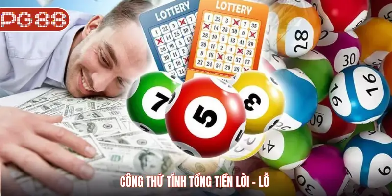 Công thức tính tổng tiền lời - lỗ